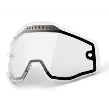 Фильтр в очки 100% RC2 AC2 ST2 Vented dual pane, clear anti fog - миниатюра 1