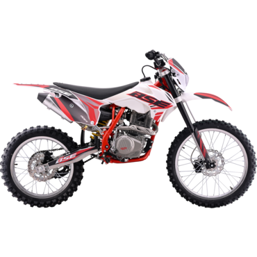Эндуро / кроссовый мотоцикл BSE Z3.00 21 18 Thorn Red Black - миниатюра 3