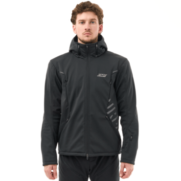 Dragonfly Мототолстовка DF Urban Man 2025 Black с защитой - миниатюра 17