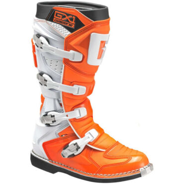 Мотоботы GAERNE GX 1 GOODYEAR, оранжевый белый - миниатюра 6