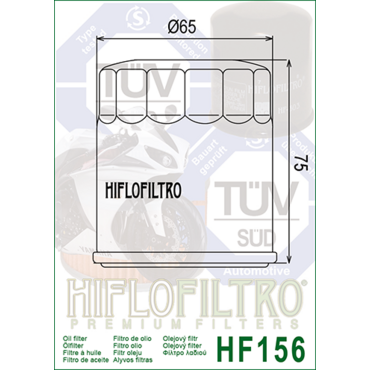 HIFLO HF 156 Фильтр масляный KTM 400 625 640 - миниатюра 1