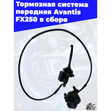 Тормозная система передняя Avantis FX250 в сборе - миниатюра 4