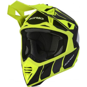 Acerbis Шлем X Track Black Fluo Yellow - миниатюра 7