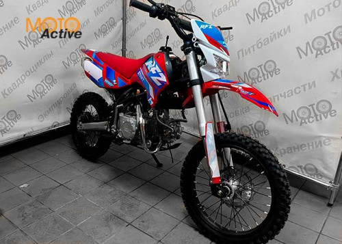 Питбайк APOLLO RFZ START 150X LE 17х14 ( Красный RED) - фото 8