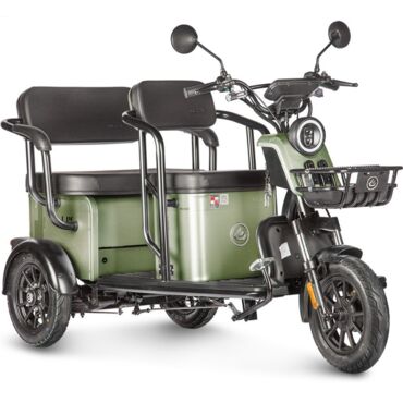 Электротрицикл Wanshida UM+ 60V 1000Вт - миниатюра 2