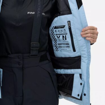 Finntrail Куртка женская утепленная Atlas W 3461 LightBlue - миниатюра 10
