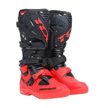 TCX Мотоботы кроссовые Comp Evo 2 Michelin 606 Black Red - миниатюра 12
