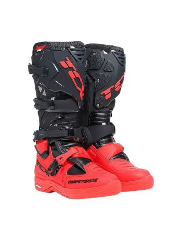 TCX Мотоботы кроссовые Comp Evo 2 Michelin 606 Black Red