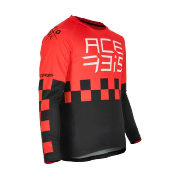 Acerbis Джерси детское MX J KID TWO Red Black - миниатюра 3