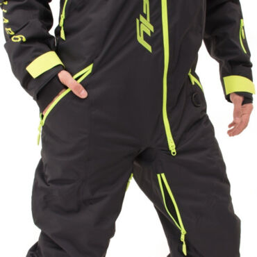 Dragonfly Комбинезон Gravity Premium Man Black - Yellow Green 2023 - миниатюра 15