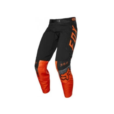 Fox Мотоштаны кроссовые подростковые 360 Dier Flow Orange - миниатюра 5