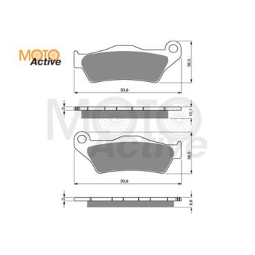 Тормозные колодки GOLD FREN Sintered S3 292 - миниатюра 1