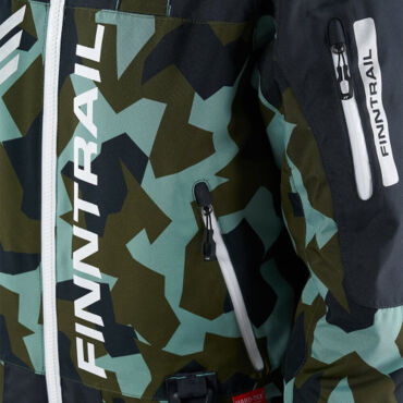 Finntrail Комбинезон утепленный зимний Widetrack 3852 Camo Army - миниатюра 15