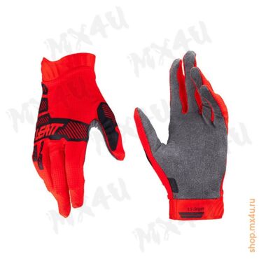 Детские перчатки кросс 1.5 Jr v24 - красные - миниатюра 1