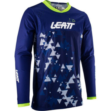 Джерси Leatt Moto 4.5 Enduro Blue (Синяя) - миниатюра 4