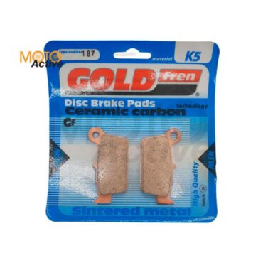 Тормозные колодки GOLD FREN K5 OFF ROAD 187 (FA 367) - миниатюра 1