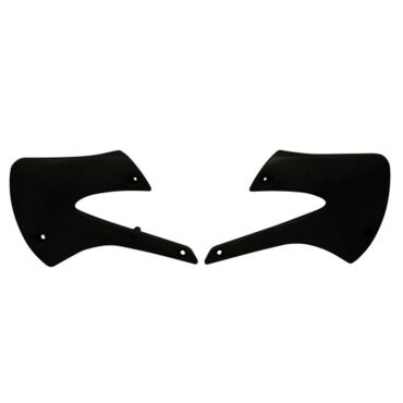 Боковины радиатора черные Kawasaki KX85 98 13 # KX100 04 13  - миниатюра 1