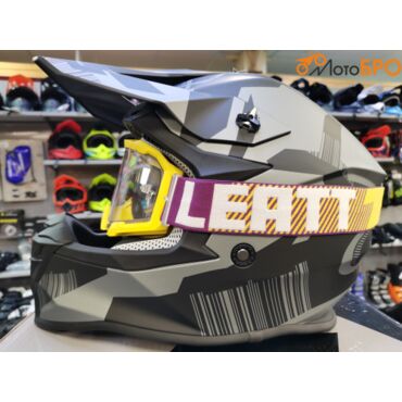 Очки Leatt Velocity 4.5 Indigo Clear 83% - миниатюра 6