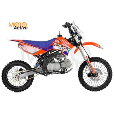 Питбайк APOLLO RFZ START 125 LЕ 17х14 ( Оранжевый ORANGE) - миниатюра 5