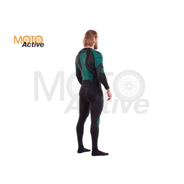 Термофутболка DF 3DThermo Green с длинный рукавом - миниатюра 7