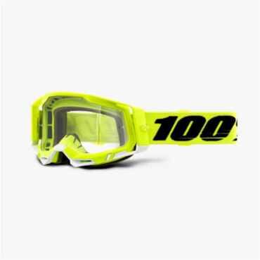 Очки 100% Racecraft 2 Goggle Yellow / Clear Lens - миниатюра 2