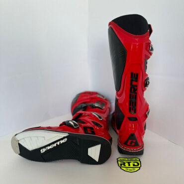 Мотоботы GAERNE SG 12, Red Black  - миниатюра 5
