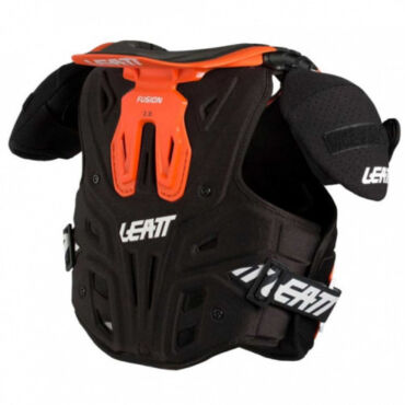 Leatt Защитный панцирь + шея Fusion Vest Junior 2.0 Orange 2021 - миниатюра 4
