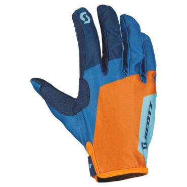 SCOTT Перчатки 350 Race Evo blue orange - миниатюра 2