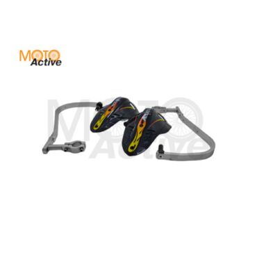 Защита рук с пластиковыми щитками ACCEL HGS 02 28.6мм (серебро) - миниатюра 3