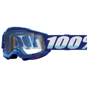 100% Очки Accuri 2 Enduro Goggle Dual Lens Blue Clear - миниатюра 1