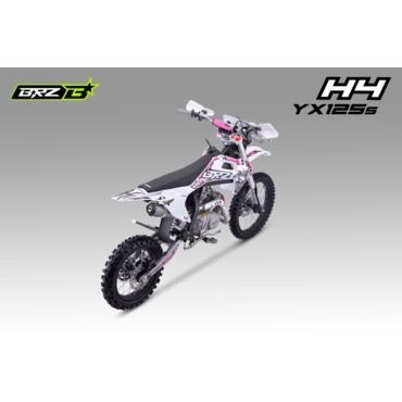 Питбайк BRZ H4 YX125s 17 14 (полуавтомат, электростартер) - миниатюра 10