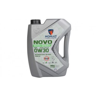 Масло моторное NOMAD Novo 9000 GREEN 0W 30 (1 л.) ACEA C2 C3 - миниатюра 1
