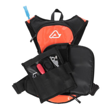 Acerbis Рюкзак с гидропаком Acqua Logo Orange White (5 2 L) - миниатюра 8