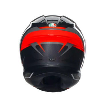 AGV Шлем K6 S Slashcut Black Grey Red - миниатюра 7