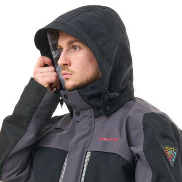 Dragonfly Куртка мембранная Quad Pro Man 2025 Black - Grey - миниатюра 21