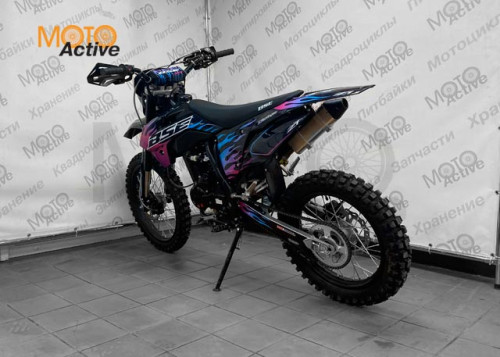 Эндуро / кроссовый мотоцикл BSE Z1 150e 19 16 HotRod Blue - фото 12