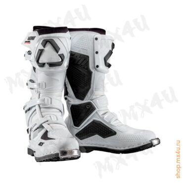 Мотоботы 6.5 White белые - миниатюра 4