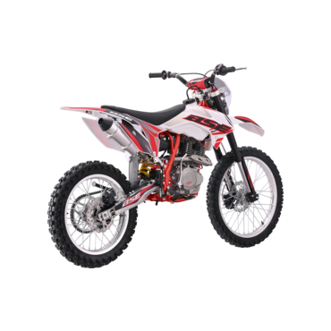 Эндуро / кроссовый мотоцикл BSE Z3.00 21 18 Thorn Red Black - миниатюра 4