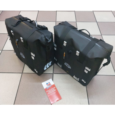 Tripfella Extreme Waterproof Saddle Bags SET ( 27 L+ 27 L ) комплект боковых сумок с крепежами // tfd 525 27х27 - миниатюра 13