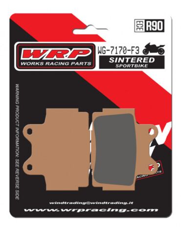 Тормозные колодки WRP WG 7170 F3 (LMP170 SR / FDB386 / FA104)