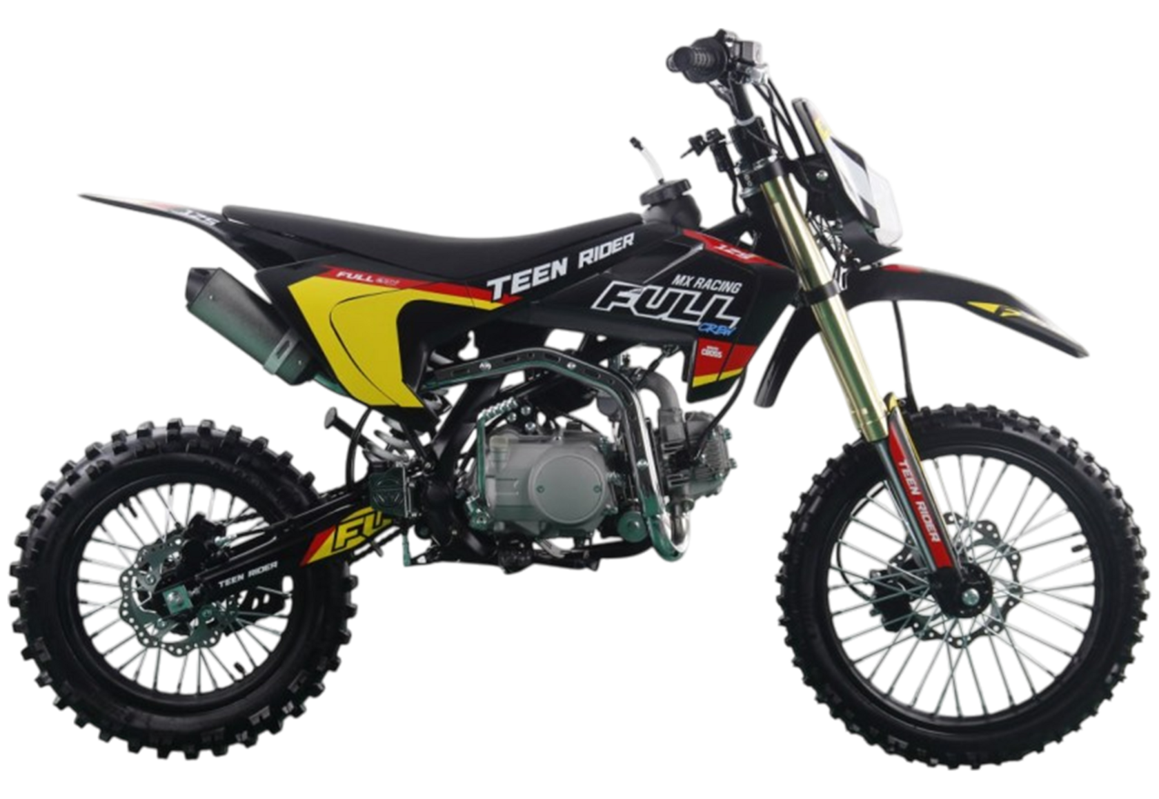 Питбайк FullCrew Teen Rider 125cc 17\14 (механ., эл.стартер) MSD (TR) - фото 6