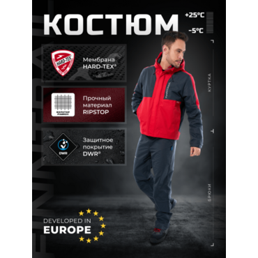 Finntrail Костюм LightSuit 3503 Red - миниатюра 24