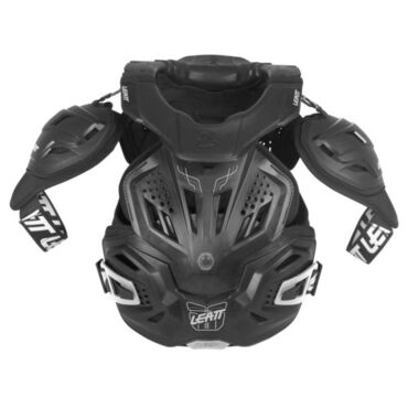Защитный панцирь+ шея Leatt Fusion Vest 3.0, черный - миниатюра 3
