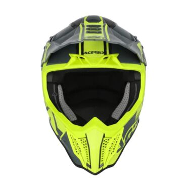 Acerbis Шлем Airstrike C 22 06 Black Fluo Yellow - миниатюра 16