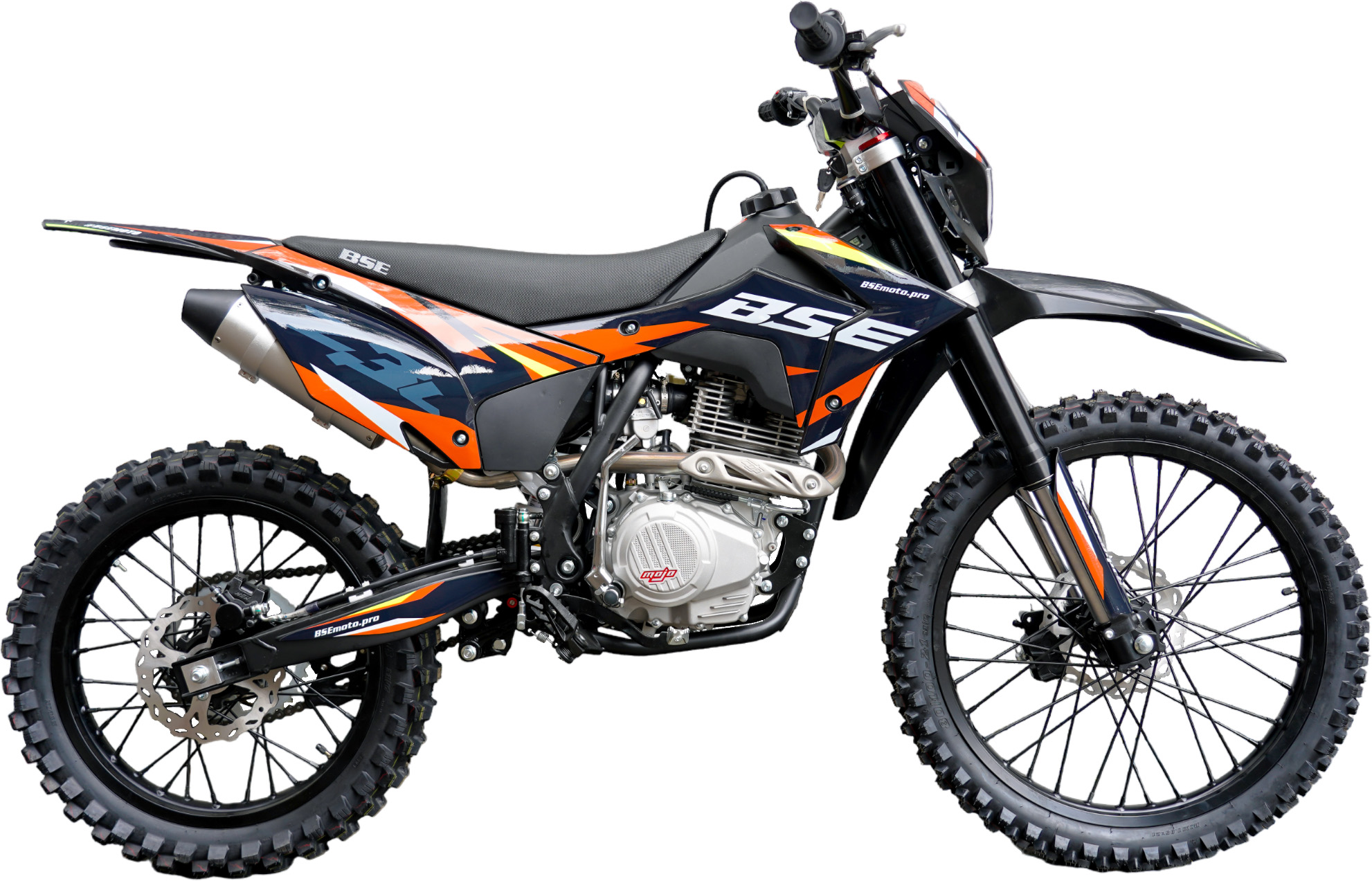 Эндуро / кроссовый мотоцикл BSE Z3L Spek Orange (015) - фото 8