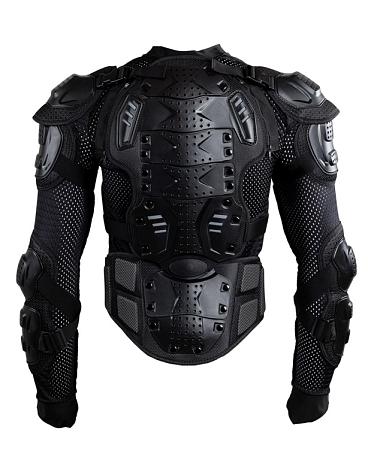Моточерепаха STARKS Body Armor Solid Chest Чёрный - фото 10