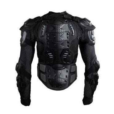 Моточерепаха STARKS Body Armor Solid Chest Чёрный - миниатюра 10