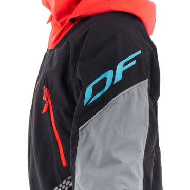 Dragonfly Комбинезон Extreme 2.0 Man Black - Red - Grey 2024 Утепленный - миниатюра 18