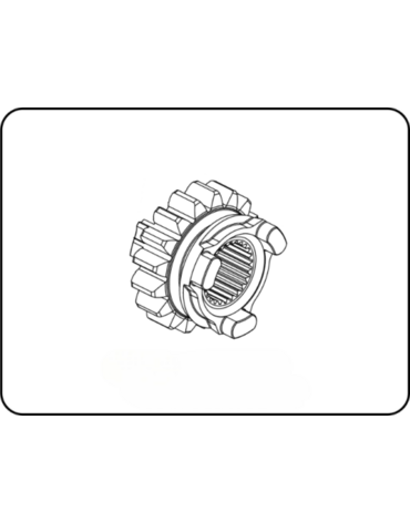 Шестерня 3й передачи первичного вала КПП KTM 250SX F 19- / Husqvarna FC250 19- / GasGas MC250F 21-