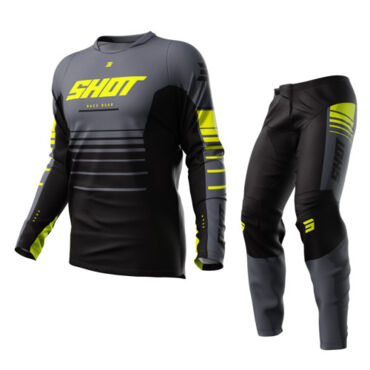 Комплект SHOT DEVO PEAK NEON YELLOW (штаны+джерси) - миниатюра 8